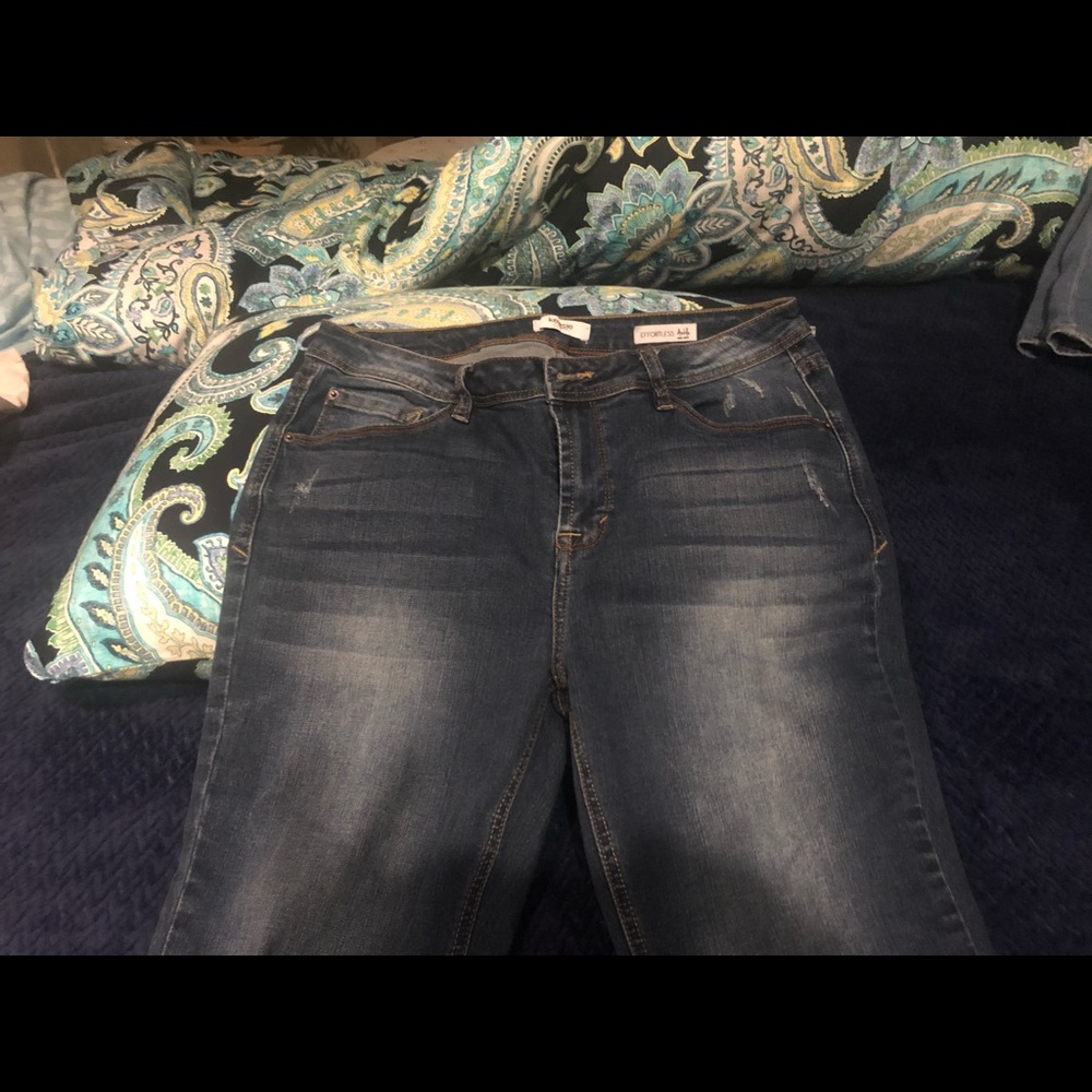Kensi jeans mid rise effortless ankle